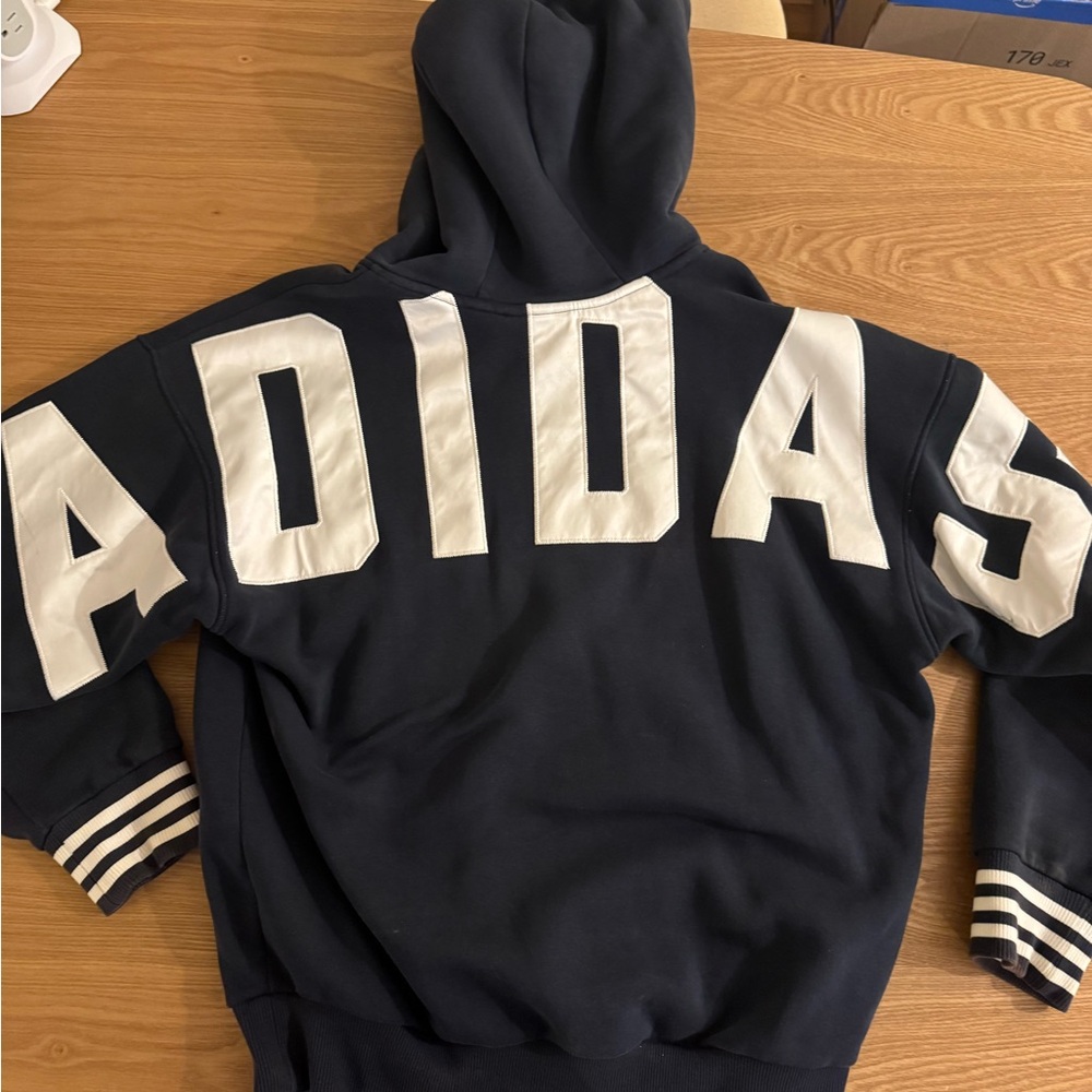 Adidas Retro Navy Blue Hoodie